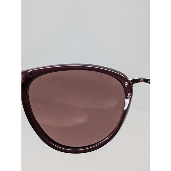 Coach HC8221 L1661 Women's Cat Eye Sunglasses Maroon Frame (Oxblood) Lens - Picture 7 of 9